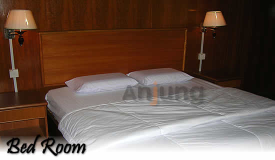 cozy perhentian bed